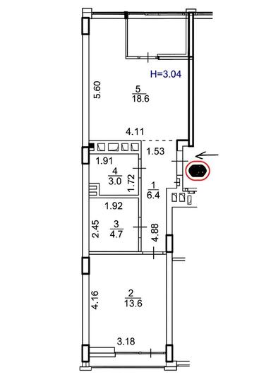 2-rooms apartment apartment by the address (area 50 m²) - Atlanta.ua - photo 44