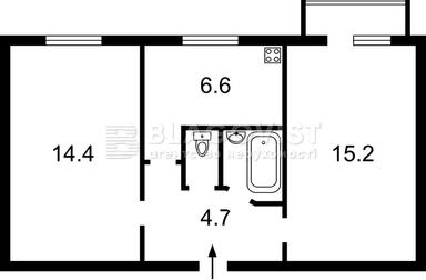 2-комнатная квартира по адресу ул. Мечты (площадь 44,5 м²) - Atlanta.ua - фото 22
