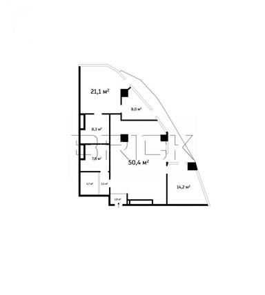 3-комнатная квартира по адресу ул. Иоанна Павла II (площадь 123 м²) - Atlanta.ua - фото 49