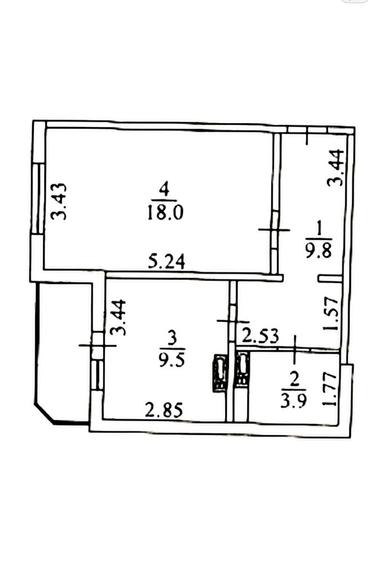 1-room apartment apartment by the address st. Motornyy per (area 42,5 m²) - Atlanta.ua - photo 35