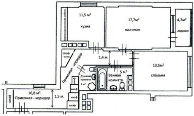 2-rooms apartment apartment by the address (area 71 m²) - Atlanta.ua - photo 23