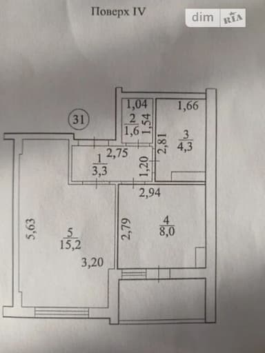 1-комнатная квартира по адресу (площадь 34 м²) - imageAlt 40 1-комнатная квартира по адресу (площадь 34 м²) - Atlanta.ua - imageAlt 40