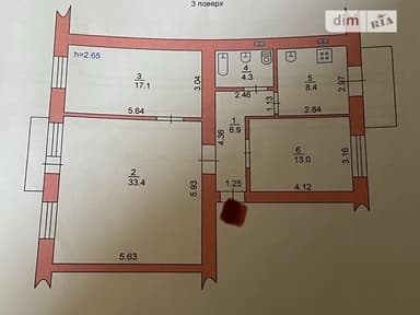 1-кімнатна квартира за адресою (площа 38,5 м²) - фото 38 1-кімнатна квартира за адресою (площа 38,5 м²) - Atlanta.ua - фото 38