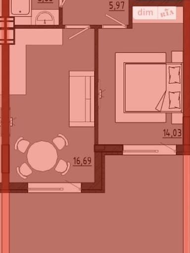 1-комнатная квартира по адресу ул. Чехова (площадь 48,2 м²) - фото 56 1-комнатная квартира по адресу ул. Чехова (площадь 48,2 м²) - Atlanta.ua - фото 56