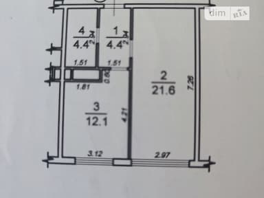 1-комнатная квартира по адресу (площадь 41 м²) - imageAlt 26 1-комнатная квартира по адресу (площадь 41 м²) - Atlanta.ua - imageAlt 26
