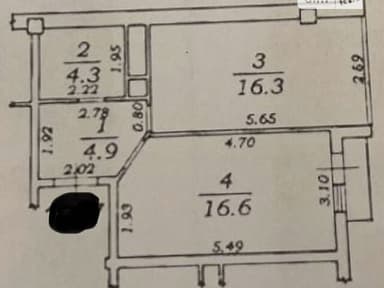 1-комнатная квартира по адресу (площадь 42,6 м²) - imageAlt 14 1-комнатная квартира по адресу (площадь 42,6 м²) - Atlanta.ua - imageAlt 14