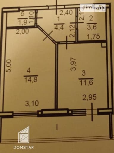 1-комнатная квартира по адресу ул. Солнечная (площадь 45,2 м²) - imageAlt 14 1-комнатная квартира по адресу ул. Солнечная (площадь 45,2 м²) - Atlanta.ua - imageAlt 14
