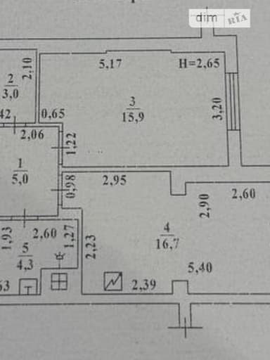 1-комнатная квартира по адресу ул. Радужный м-н (площадь 45 м²) - imageAlt 31 1-комнатная квартира по адресу ул. Радужный м-н (площадь 45 м²) - Atlanta.ua - imageAlt 31