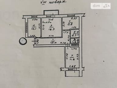 3-кімнатна квартира за адресою Хвойний пров. (площа 66,5 м²) - imageAlt 34 3-кімнатна квартира за адресою Хвойний пров. (площа 66,5 м²) - Atlanta.ua - imageAlt 34