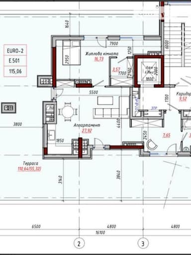 2-комнатная квартира по адресу Дачный 2-й пер. (площадь 115,1 м²) - imageAlt 26 2-комнатная квартира по адресу Дачный 2-й пер. (площадь 115,1 м²) - Atlanta.ua - imageAlt 26