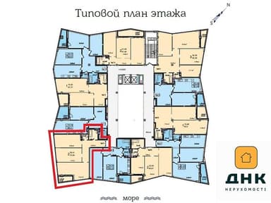 2-комнатная квартира по адресу ул. Здоровья (площадь 71,1 м²) - фото 35 2-комнатная квартира по адресу ул. Здоровья (площадь 71,1 м²) - Atlanta.ua - фото 35