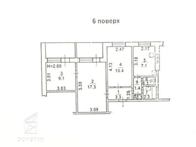 3-комнатная квартира по адресу ул. Ицхака Рабина (площадь 56,5 м²) - фото 33 3-комнатная квартира по адресу ул. Ицхака Рабина (площадь 56,5 м²) - Atlanta.ua - фото 33