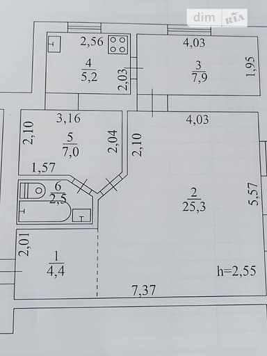 2-комнатная квартира по адресу ул. Филатова ак. (площадь 52 м²) - фото 70 2-комнатная квартира по адресу ул. Филатова ак. (площадь 52 м²) - Atlanta.ua - фото 70