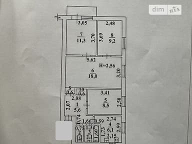 Многокомнатная квартира по адресу (площадь 64 м²) - imageAlt 10 Многокомнатная квартира по адресу (площадь 64 м²) - Atlanta.ua - imageAlt 10