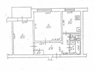 2-комнатная квартира по адресу (площадь 48,4 м²) - imageAlt 16 2-комнатная квартира по адресу (площадь 48,4 м²) - Atlanta.ua - imageAlt 16