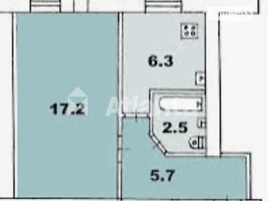 1-комнатная квартира по адресу (площадь 33 м²) - imageAlt 11 1-комнатная квартира по адресу (площадь 33 м²) - Atlanta.ua - imageAlt 11