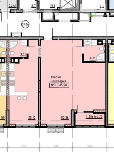 1-кімнатна квартира за адресою вул. Суднобудівна (площа 85,1 м²) - фото 24 1-кімнатна квартира за адресою вул. Суднобудівна (площа 85,1 м²) - Atlanta.ua - фото 24