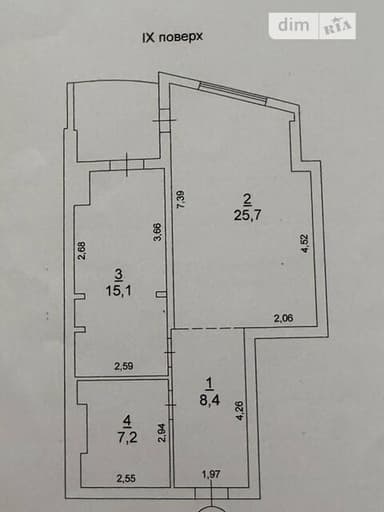 2-комнатная квартира по адресу (площадь 65 м²) - imageAlt 20 2-комнатная квартира по адресу (площадь 65 м²) - Atlanta.ua - imageAlt 20