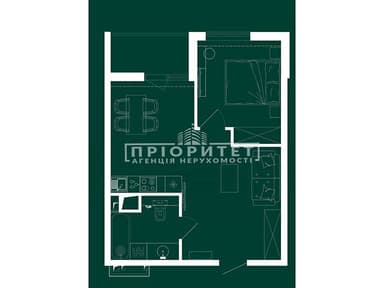 1-комнатная квартира по адресу ул. Краснова (площадь 42,9 м²) - imageAlt 20 1-комнатная квартира по адресу ул. Краснова (площадь 42,9 м²) - Atlanta.ua - imageAlt 20