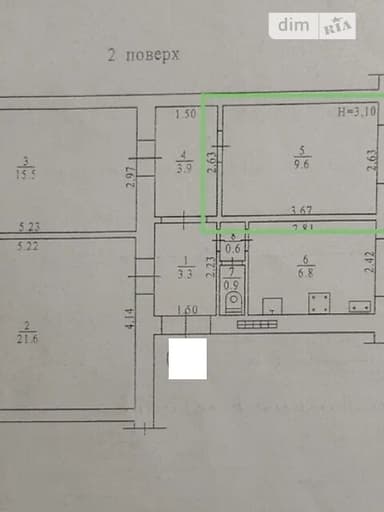 1-комнатная квартира по адресу ул. Манежная (площадь 15 м²) - imageAlt 15 1-комнатная квартира по адресу ул. Манежная (площадь 15 м²) - Atlanta.ua - imageAlt 15