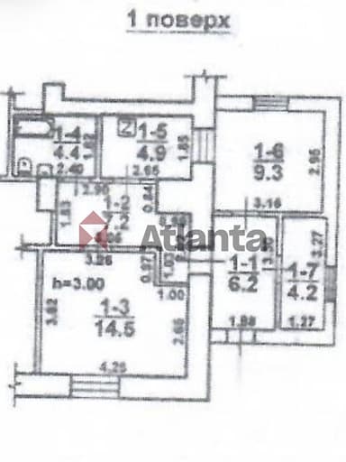3-комнатная квартира по адресу ул. Водопроводная (площадь 50,7 м²) - imageAlt 17 3-комнатная квартира по адресу ул. Водопроводная (площадь 50,7 м²) - Atlanta.ua - imageAlt 17