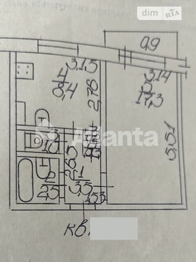 1-комнатная квартира по адресу (площадь 34 м²) - imageAlt 26 1-комнатная квартира по адресу (площадь 34 м²) - Atlanta.ua - imageAlt 26