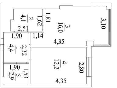 1-комнатная квартира по адресу ул. Спортивная (площадь 40 м²) - фото 34 1-комнатная квартира по адресу ул. Спортивная (площадь 40 м²) - Atlanta.ua - фото 34