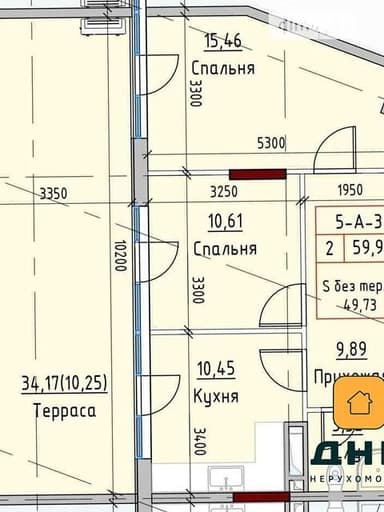 2-комнатная квартира по адресу Маячный пер. (площадь 60,6 м²) - фото 10 2-комнатная квартира по адресу Маячный пер. (площадь 60,6 м²) - Atlanta.ua - фото 10