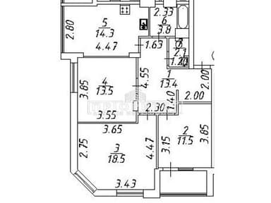 3-комнатная квартира по адресу (площадь 80 м²) - imageAlt 40 3-комнатная квартира по адресу (площадь 80 м²) - Atlanta.ua - imageAlt 40