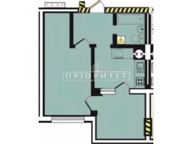 1-кімнатна квартира за адресою вул. Дігтярна (площа 43 м²) - фото 30 1-кімнатна квартира за адресою вул. Дігтярна (площа 43 м²) - Atlanta.ua - фото 30