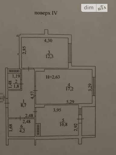 2-комнатная квартира по адресу ул. Одесская (площадь 56,6 м²) - imageAlt 34 2-комнатная квартира по адресу ул. Одесская (площадь 56,6 м²) - Atlanta.ua - imageAlt 34