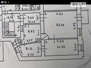 2-комнатная квартира по адресу ул. Болгарская (площадь 71 м²) - imageAlt 15 2-комнатная квартира по адресу ул. Болгарская (площадь 71 м²) - Atlanta.ua - imageAlt 15
