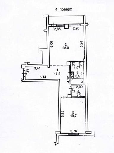 2-комнатная квартира по адресу ул. Азарова вице адм. (площадь 78,2 м²) - фото 28 2-комнатная квартира по адресу ул. Азарова вице адм. (площадь 78,2 м²) - Atlanta.ua - фото 28