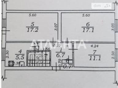 3-комнатная квартира по адресу ул. Цесевича (площадь 61 м²) - фото 20 3-комнатная квартира по адресу ул. Цесевича (площадь 61 м²) - Atlanta.ua - фото 20