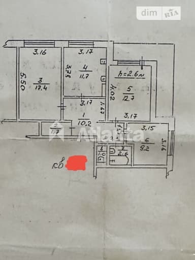 3-комнатная квартира по адресу (площадь 72 м²) - imageAlt 36 3-комнатная квартира по адресу (площадь 72 м²) - Atlanta.ua - imageAlt 36
