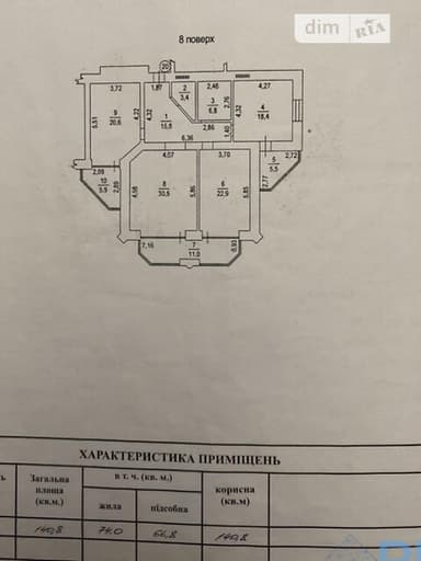 3-комнатная квартира по адресу ул. Довженко (площадь 141 м²) - фото 32 3-комнатная квартира по адресу ул. Довженко (площадь 141 м²) - Atlanta.ua - фото 32