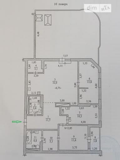3-комнатная квартира по адресу Клубничный пер. (площадь 125 м²) - imageAlt 36 3-комнатная квартира по адресу Клубничный пер. (площадь 125 м²) - Atlanta.ua - imageAlt 36