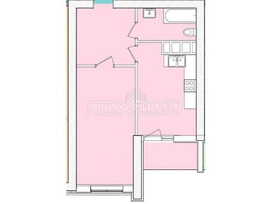 1-комнатная квартира по адресу ул. Краснова (площадь 45,8 м²) - imageAlt 18 1-комнатная квартира по адресу ул. Краснова (площадь 45,8 м²) - Atlanta.ua - imageAlt 18