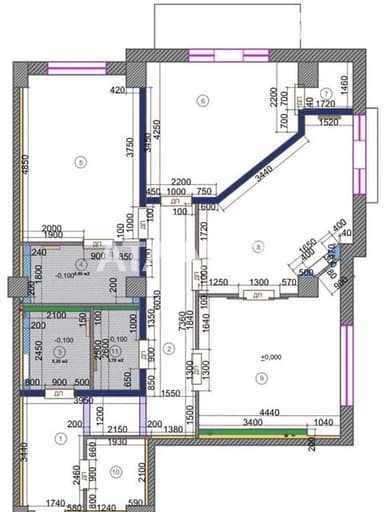 1-комнатная квартира по адресу Ониловой пер. (площадь 129,4 м²) - imageAlt 38 1-комнатная квартира по адресу Ониловой пер. (площадь 129,4 м²) - Atlanta.ua - imageAlt 38