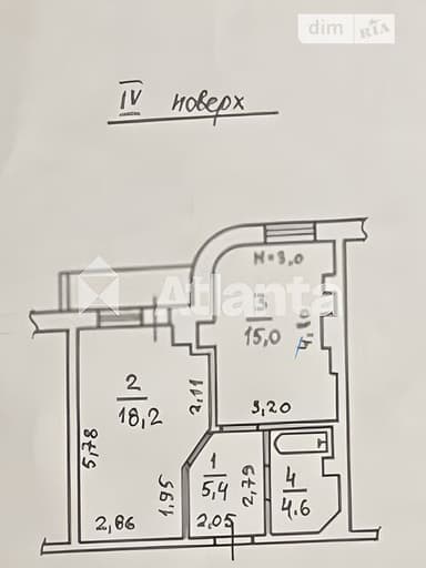 1-комнатная квартира по адресу (площадь 44,9 м²) - imageAlt 10 1-комнатная квартира по адресу (площадь 44,9 м²) - Atlanta.ua - imageAlt 10