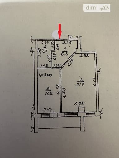 1-комнатная квартира по адресу ул. Пишоновская (площадь 46 м²) - imageAlt 22 1-комнатная квартира по адресу ул. Пишоновская (площадь 46 м²) - Atlanta.ua - imageAlt 22