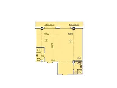2-комнатная квартира по адресу Шевченко пр. (площадь 64 м²) - imageAlt 16 2-комнатная квартира по адресу Шевченко пр. (площадь 64 м²) - Atlanta.ua - imageAlt 16