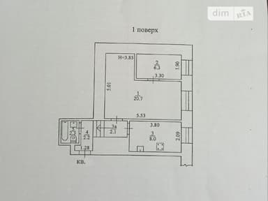 2-кімнатна квартира за адресою вул. Тираспольська (площа 41,6 м²) - фото 29 2-кімнатна квартира за адресою вул. Тираспольська (площа 41,6 м²) - Atlanta.ua - фото 29