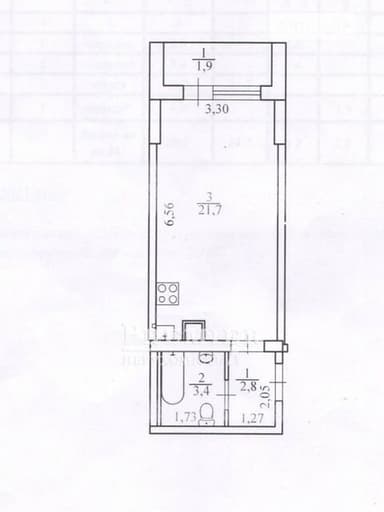 1-комнатная квартира по адресу Успенский пер. (площадь 29,8 м²) - imageAlt 32 1-комнатная квартира по адресу Успенский пер. (площадь 29,8 м²) - Atlanta.ua - imageAlt 32