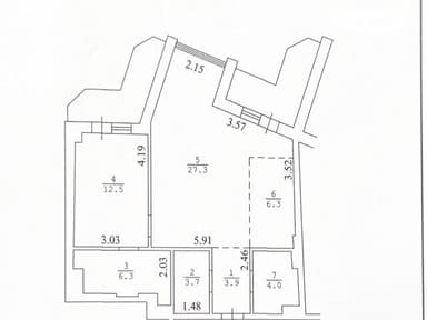 2-кімнатна квартира за адресою Ванний пров. (площа 72 м²) - фото 12 2-кімнатна квартира за адресою Ванний пров. (площа 72 м²) - Atlanta.ua - фото 12