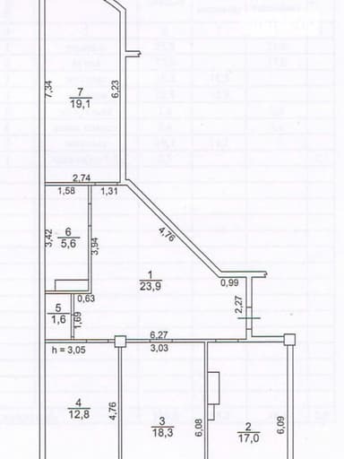 3-комнатная квартира по адресу Военный сп. (площадь 100,8 м²) - фото 24 3-комнатная квартира по адресу Военный сп. (площадь 100,8 м²) - Atlanta.ua - фото 24