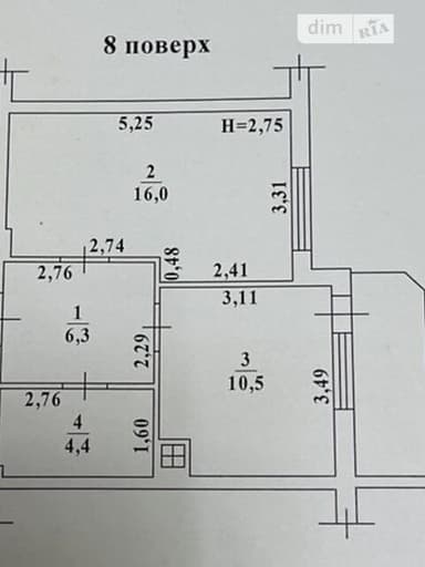 1-комнатная квартира по адресу ул. Радужный м-н (площадь 37 м²) - imageAlt 19 1-комнатная квартира по адресу ул. Радужный м-н (площадь 37 м²) - Atlanta.ua - imageAlt 19