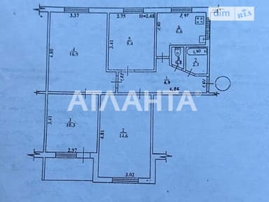 3-комнатная квартира по адресу Западный 3-й пер. (площадь 69 м²) - фото 45 3-комнатная квартира по адресу Западный 3-й пер. (площадь 69 м²) - Atlanta.ua - фото 45