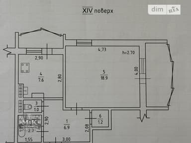 1-комнатная квартира по адресу 19-я улица (площадь 50 м²) - imageAlt 32 1-комнатная квартира по адресу 19-я улица (площадь 50 м²) - Atlanta.ua - imageAlt 32