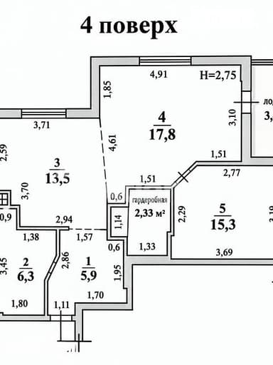 2-комнатная квартира по адресу 19-я улица (площадь 62 м²) - фото 29 2-комнатная квартира по адресу 19-я улица (площадь 62 м²) - Atlanta.ua - фото 29